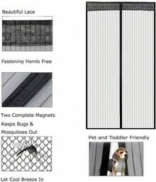 Balcony Privacy & Protective Screens - Black - View 7
