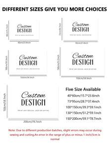 1件客製化圖像掛毯，個性化照片印製，清晰鮮明顯像，適合花園與活動裝飾，客廳或花園創意牆面裝飾工藝品，分享回憶的完美禮物 - 彩色 - 查看 2