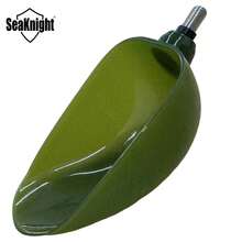 SeaKnight Fishing Bait Throwing Spoon - Ergonomic Carp Casting Scoop Tool With Black Handle For Precise Bait Dispensing - Green - View 9