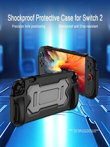 Compatible con Switch 2, a prueba de caídas, antideslizante, a prueba de arañazos, a prueba de polvo, a prueba de golpes, diseño ergonómico para comodidad a largo plazo, control y experiencia de juego mejorados - Ver 1