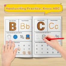 Letter Coloring And Practice, ABC Letter Search Game, Pinyin Enlightenment, Brain Activity Gift Back To School - 著色練習 - 查看 4