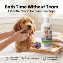 Puppy Shampoo &Amp; Conditioner | Made In USA | Tear Free | Best Shampoo For Puppies | Sensitive &Amp; Itchy Skin Wash | Oatmeal Bathing | Tearless, Lavender, 8oz [We Love Doodles] - ColorA - View 2