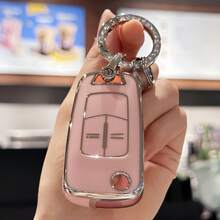 Opel/Vauxhall Astra J D Insignia Vectra C Zafira Signum 鑰匙保護殼鑰匙圈，汽車裝飾包掛飾配件禮品紀念品，學院風可愛哥德式 Y2K 風格 - 彩色 - 查看 8