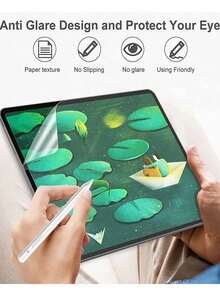 Yezodawee Matte Screen Protector Designed Compatible With Samsung Tab S10 Lite/S10 FE/S10/S9 FE/S9/S8/S7 -X400/X406B/X520/X526B/Tablet Air 11 (2026)/Pad Air 13 (2026)/ 11th Gen (A16) 10th Gen/ Air 13(2024)/Air 13(2025)/Pro 13(2024)/Pro 13(2025) 13", Matte Texture, Anti-Scratch, Anti-Glare, Paper-Like Writing Experience, Suitable For Writing And Drawing - Clear - View 7
