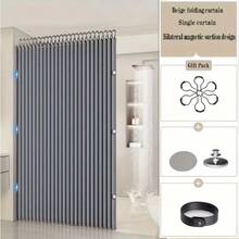 1pc Thickened PEVA Material Shower Curtain Liner, 8-Ply. Suitable For Bathroom Partition And Shower Curtain. Includes 12 Plastic Shower Curtain Rings. Waterproof, Suitable For Bathroom And Balcony Partition. Multiple Sizes Available. - A - View 10