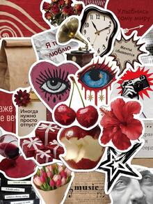 50pcs Retro Y2K Stickers Gift Cartoon Decoration Scrapbook Laptop Luggage Guitar Phone Case DIY Decal - A - View 9