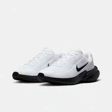 Nike Men's UPLIFT SC Cushioned Running Shoes - Black and White - View 2
