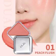 CLIO Essential Lipcheek Tap #01 Peach Flush 1盒 4.5g，彈性水潤保濕多功能護唇頰膏，透亮蜜桃色，適合所有膚色，雙用頰彩與唇彩，便攜式彩妝 - 01 蜜桃紅暈 - 查看 6