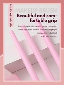 7PCS Makeup Tools Set Including: 3PCS Makeup Brush Set+2PCS Mini Makeup Sponges+2PCS Triangle Powder Puffs - Multicolor - View 4