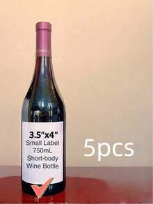 1/3/5/10/20pcs Custom Personalized Bottle Label Stickers, Customizable Text Lake Bachelorette Blue Line Drawing Custom Labels, Bridal Shower, Wedding, Engagement, Cocktail Bottle Decor, Favor Gift Packaging, Ideal Gift For Men Women Family Friends - Multicolor - View 30