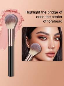13PCS Makeup Tools Set Including: 10PCS Makeup Brush Set+1pc Makeup Sponges+1pc Mini Makeup Sponges+1pc Multi-Functional Zipper Toiletry And Cosmetic Bag Waterproof - Multicolor - View 7