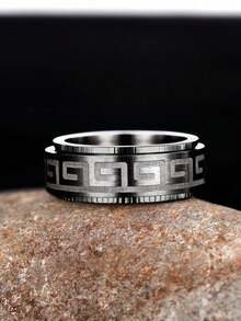 1pc Beautiful Ring, Suitable For Women To Wear, Suitable For Wedding, Engagement, Anniversary Party, Valentine's Day Gift - Black - View 5