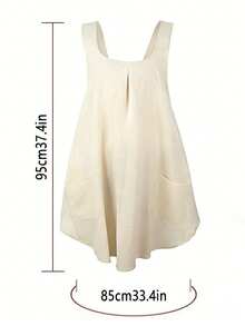 1pc Practical Women's Cross-Back Apron, Large Pocket Design, Suitable For Home Kitchen, Restaurant, Cafe, Cooking And Gardening, Household Cleaning Protection Apron - Multicolor - View 12