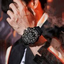 Jam Tangan Digital Multi Fungsi Tahan Air FILA FL6564 untuk Pria, Cocok untuk Aktivitas Luar Ruangan, Mendaki, Bercahaya, Pelajar, dan Olahraga. - Satu-Ukuran - View 1