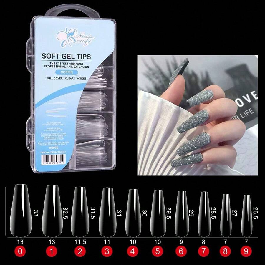 False Nail Tips - MODEL 7 - Görünüm 1