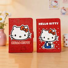 Miniso Non-Woven Fabric Notebook Cute Series A6 Compact Pocket Journal Doodle Stationery For Students Soft Non-Woven Cover (1 PC) - Mixed color - View 6
