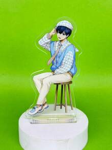 Blue Lock Sailor Series Acrylic Stand: Bee Fun, Rin Itoshi, Reo Mikage, Seishiro Nagi. Cute Character Display Stand, Manga Merchandise, Creative Gift, Craft, Office Supplies, Desktop Decoration, Girl Gift. - A - View 3