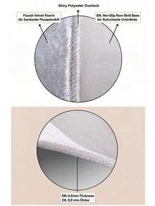 Livingroom Carpet Made In Turkey Soft Touch Machine Washable - Multicolor - View 5