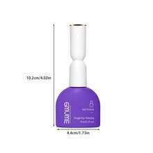 GMUME 44 紫色絲絨 15ml 凝膠指甲油 絲絨紫 柔和 秋冬 春季 浸泡脫色 UV LED 高顯色 長效亮澤 亮面指甲藝術 美甲 沙龍家用 優雅濃郁柔紫色調 奢華絲絨感 生日禮物 1瓶1色 - 紫羅蘭色 - 查看 11