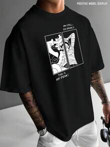 Men Outdoor Tees & Tanks - Black - View 1