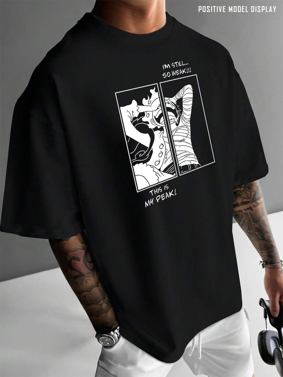 Men Outdoor Tees & Tanks - Black - View 1