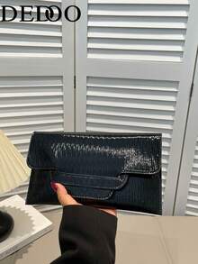 Dedoo 2026 Latest Fashion Colorful Plaid Handbag - Black - View 10