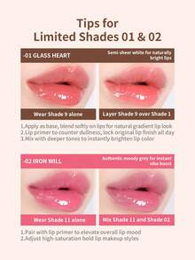 PERIPERA Ink Mood Glowy Tint #13 Cool Berry 粉色 1件 4g，保濕不黏膩玻璃光澤，冷莓色調提亮冷色調膚色，持久顯色，適合復古冷感唇妝 - 13 冷艷莓果粉 - 查看 3