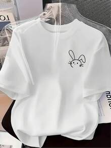 Women T-Shirts - 白色 - 查看 1
