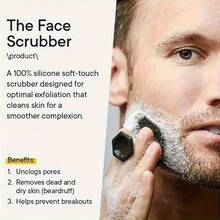 Men's Beard Brush, Gentle Exfoliation, Soft Bristle Design Enhances Shaving Experience, Deep Cleansing Care Tool With Lightweight Skin Massage Function - Ergonomic Design Makes Shaving More Convenient And Smooth, Suitable For Daily Use. Great Choice For Valentine's Day, Birthday Gift For Boyfriend And Family. - Multicolor - View 8