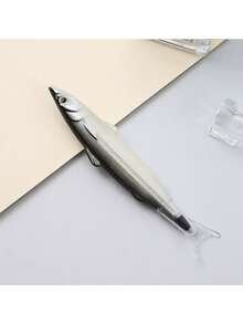 16/1pc Mixed Color Realistic Salted Fish Shaped Ballpoint Pen, Creative Novelty High-Quality Plastic Fish Design With Detailed Scales And Fins, Smooth Writing, Office Desk Stationery Writing Tool, Back To School, April Fool's Day Prank Gift, Random Shipment - Multiple Styles - View 11