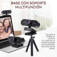 Webcam Usb Para Computadora 1080P HD Con Micrófono - A - Ver 1