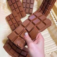 1Pc Slow Rising Chocolate Scent Squishies, PU Lifelike Food Design. Adorable Kid Collectibles, Practical Sensory Stress Toys. Awesome Surprise & Birthday Gifts. Random Patterns Delivered - Multicolor - View 8