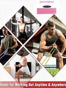 Resistance Band Pull-Up Assist Band Heavy Duty Fitness Ring Suitable For Gym, Home Workout, Strength Training, Physical Therapy, Stretching And Cross Training - Multicolor - View 10
