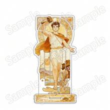 Dr. Stone 15cm Acrylic Stand Keychain Senku Ishigami Senku Rising Sun 2-Sided High Definition New Art Style Greek Mythology Anime Desktop Decor Gift - Black - View 3