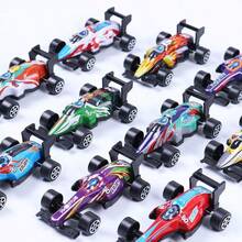 1/3/5pcs F1 Formula Racing Car Alloy Diecast Toy Vehicles, Random Colors And Patterns, Back To School Season - Random Styles and Colors - View 1