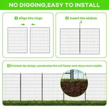 Decorative Garden Fences - 24in*23.6FT 10pcs - View 7
