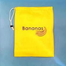 1/2pcs Banana Storage Bag, Light Convenient Washable And Durable, Prevent Ripeness, Kitchen Vegetables And Fruits Fresh Storage, Yellow, Kitchen Supplies - View 5