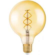 OSRAM GLOBO LED 125mm FILAMENTO ESPIRAL ÁMBAR 4,5w E-27 - Enchufe EU Tipo C(220-240V) - Ver 2