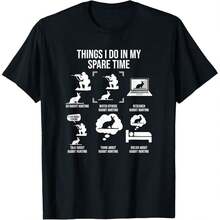 Things I Do In My Spare Time, Rabbit Hunting T-Shirt - Negro - Ver 1