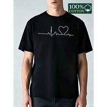 Camisetas para hombres - Negro - Ver 4