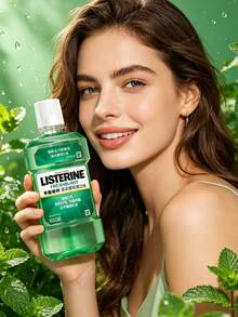 listerine 薄荷清新漱口水 250ml/8.45 Fl Oz，清新薄荷口味，幫助減少口臭與牙垢，支持牙齦健康，精油配方，30秒深層漱口，適合日常口腔護理 - 清涼薄荷 - 查看 8