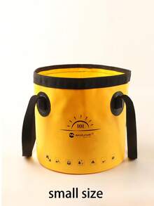 Cubo de agua plegable, cubo de camping portátil, cubo plegable para lavar el coche, cubo de agua para pesca, equipo de viaje al aire libre - Multicolor - Ver 17