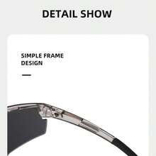 1 Pair Outdoor Sports Cycling Running Fashion Colorful Half-Frame Glasses - Multicolor - View 7