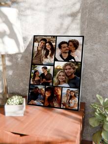 1pc Personalized Photo Canvas Print - Customized Wall Art With Your Photo, Suitable For Bedroom, Living Room, Wedding, Baby, Pet, Family, Love, Couple, Friend, Picture, Photo, Framed Wall Art, Christmas Gift, Best Friend Gift, Family Gift, Birthday Gift, Gift For Family/Friend/Girlfriend/Boyfriend - Style-4 - View 7