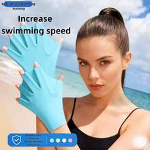 Swimming Fins, Adult And Children Universal Training Paddles, Enhance Swimming Experience, Portable And Easy To Store - Multicolor - View 2