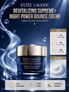 Estée Lauder 雅詩蘭黛 Revitalizing Night Cream 夜間修復霜 7/15/30ml，抗皺緊緻面霜，夜間修護抗老，淡化細紋、舒緩泛紅，適合所有膚質 - 雅詩蘭黛智妍晚霜 - 查看 1