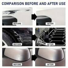 Car Scratch Wax & Swirl Remover Nano Polishing Agent, Car Clay Scratch Repair Paste Set - Suitable For Multiple Car Paint Colors, Used For Vehicle Surface Repair & Maintenance, Car Accessories - A - View 6