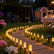 1PC Set Solar LED Bubble Stake String Lights, Multicolor Changing Waterproof IP54Outdoor Landscape Lamp, Decorative Lighting For Garden Lawn Patio Yard Pathway Holiday Party Solar‑Powered Bubble Column Stak - Bubble Column - View 15