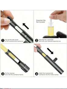 2 buah Klip Diffuser Aromaterapi Minimalis, Diffuser Penyegar Udara, Aksesori Dekorasi Mobil, DIY Pengharum Ruangan yang Dapat Disesuaikan, Termasuk 10 Stik Isi Ulang, Cocok untuk Mobil, Kantor, Dapur, Kamar Mandi, Kandang Hewan Peliharaan - Beraneka warna - View 3