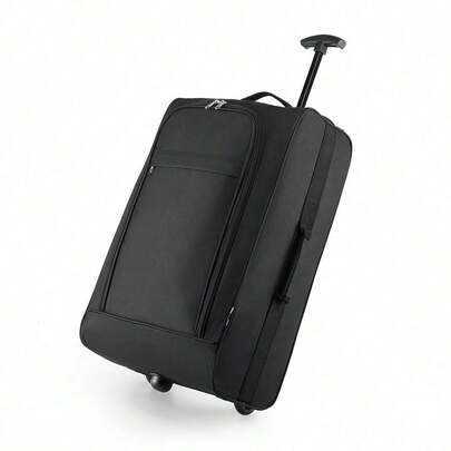Bagaglio a mano piccolo, bagaglio leggero, valigia trolley morbida con due ruote, valigia da cabina per uomo e donna, adatta per viaggi di lavoro e vacanze